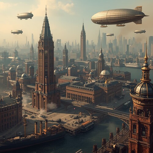 Lucid_Origin_A_dieselpunk_city_with_numerous_Art_Decoinspired__1