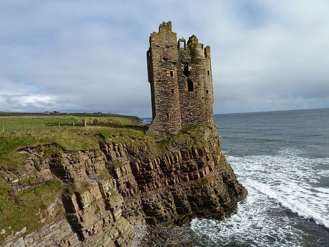 Castle On A Cliff
